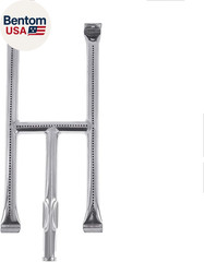 Set of 2 H Style Stainless Steel Burners for Blackstone 28 Inch Griddle Models