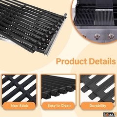 17×9.5 Grill Grates Emitter Plate Kit for Charbroil TRU-Infrared Replacement