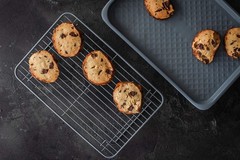 MasterClass Smart Ceramic Roasting/Cooling Rack with Non Stick Coating and Fo…