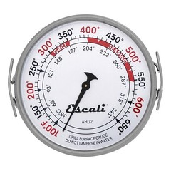 Escali AHG1 Stainless Steel Direct Grill Surface One Size, Silver