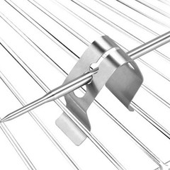 Stainless Steel Clips for BBQ Probes 3 Pack for Optimal Cooking Results