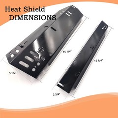 Grill Heat Plate Replacement Set of 5 for Dyna-Glo 5 Burner DGH474CRP DGH485CRP