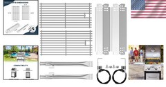 Nexgrill Replacement Parts Kit for 2 Burner Models 720-0864M – Stainless Steel
