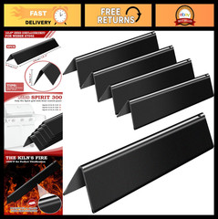 15.3″ Flavorizer Bars for Spirit 300 Series Grill – 5 PCS Porcelain Steel Replac