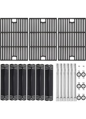 Hisencn Grill Parts Kit for Home Depot Nexgrill 6 Burner 720-0896E, 720-0896B, 7