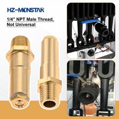 Gas Fryer Nozzle Orifice Kit, 1/4″ NPT Thread, 2 Pcs Gas Fryer Nozzle Orifice…