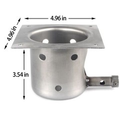 Fire Burn Pot and Hot Rod Igniter for Pit Boss and Traeger Wood Pellet Grills