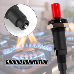 2pcs Piezo Spark Igniter, Spark Ignition Kit BBQ Grill Igniter Replacement El…