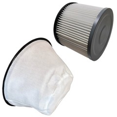 US Stove AV15E Ash Vacuum HEPA Filter & Prefilter Bag Kit