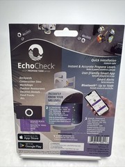 GHP Group EchoCheck 52691-6 Smart Propane Tank Sensor- Plastic, Black