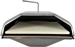 Pizza Oven Attachment Pellet Grill Wood Fired 800°F