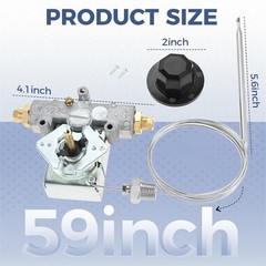 Gas Fryer Thermostat Compatible with South Bend Range 1054000 Hobart 11327