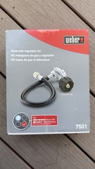 Weber 14.5 Inch Replacement Hose and Regulator Kit 7501