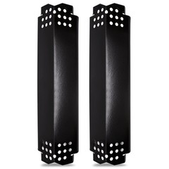 2 PCS Porcelain Steel Heat Plate Shield For Nexgrill Gas Grill Burner Parts