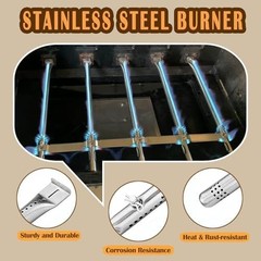 SafBbcue Grill Parts Kit Replacement for Charbroil Performance 300 2-Burner 4…