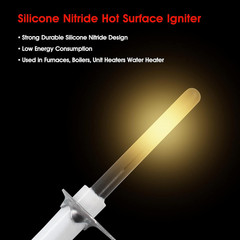 Universal Silicon Nitride Hot Rod Ignitor 120V – Replacement for Gas Fired Force
