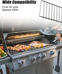 47004 Grill Warming Rack for Bull 30″ Gas Grill, Heavy Duty 304 Stainless Steel