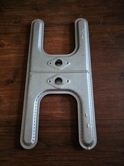 New Charmglow Universal gas grill twin H burner 15.5″ x 7.5″ # 100298