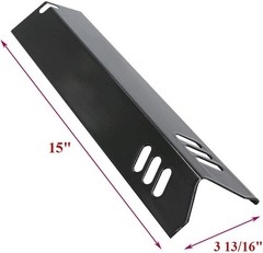 High-Quality 15″ Grill Heat Shields – 4-Pack for Enhanced Grilling Performance