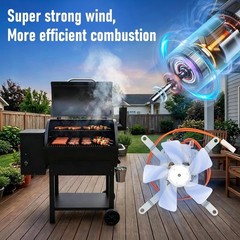NEW Grill Auger Motor Induction Fan Kit Fire Burn Pot Hot Rod Ignitor Traeger Pi