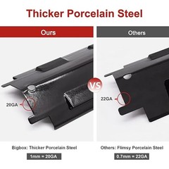 Grill Heat Plate Shield Replacement For BBQ Gas Burner Cover