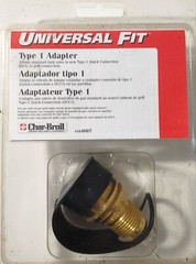 Char-Broil CERTIFIED GRILL PARTS Universal Fit Propane Tank Type 1 Adapter