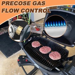 Moasker 64866 Grill Valve Regulator And 60040 Grill Burner Tube Kits