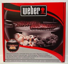 Weber Charcoal Heat Controller – Fits 22” Kettle Charcoal Grills – 7666 – NEW