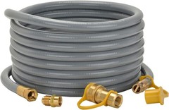 Only Fire 24 Ft 1/2 Id Natural Gas Hose Propane Gas Grill Quick