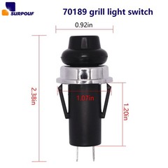 70189 Grill Accent Light Switch Fits for Weber Summit Series Grills Light Fit…