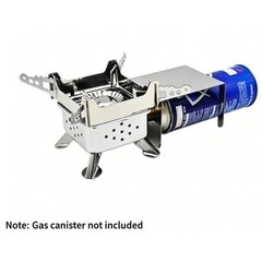 Portable Foldable For mini Butane Stove Stainless Steel Outdoor Cooker