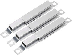 BBQ Grill Crossover Tubes 6PCS Stainless Steel Gas Grill Replacement for Perform