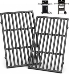 Sear Like a Pro! 2-Pack Cast Iron Grill Grates for Weber Spirit 200 Gas Grills