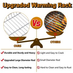 70-01-633 Warming Rack Grill Replacement Parts for Dyna Glo Upper 2 3…