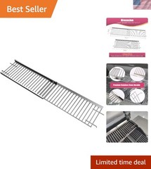 Universal Adjustable Grill Warming Rack 20.6”-31.1” – Stainless Steel Upgrade
