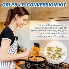 Natural Gas to Propane LP Conversion Kit – Compatible with Frigidaire Models