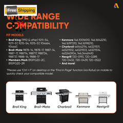 Canamax DHLG-12 2 Outlet Push Button Grill 2 Outlet, As pictured