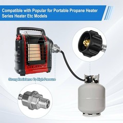 Propane Regulator Hose Replacement Mr. Heater Big Buddy Outdoor Indoor 6ft