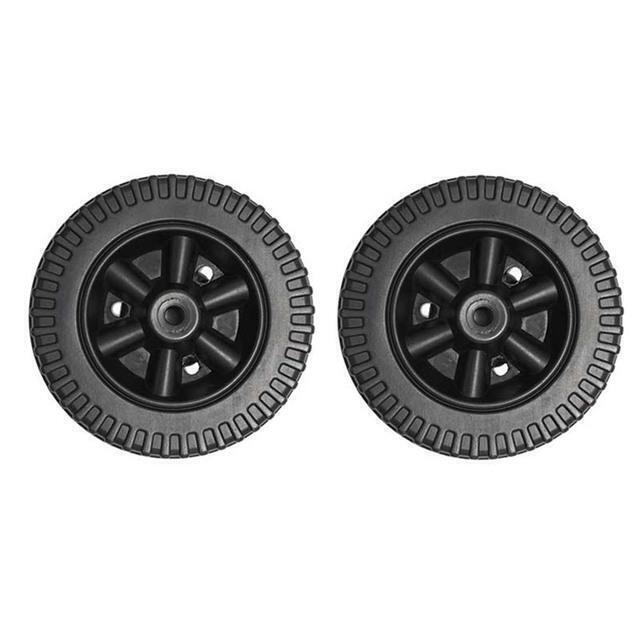 2x BBQ Grill Wheel Easy to Install Replacement 6 Inch for Garden Accessory New