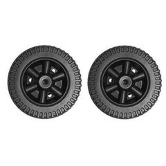 2x BBQ Grill Wheel Easy to Install Replacement 6 Inch for Garden Accessory New