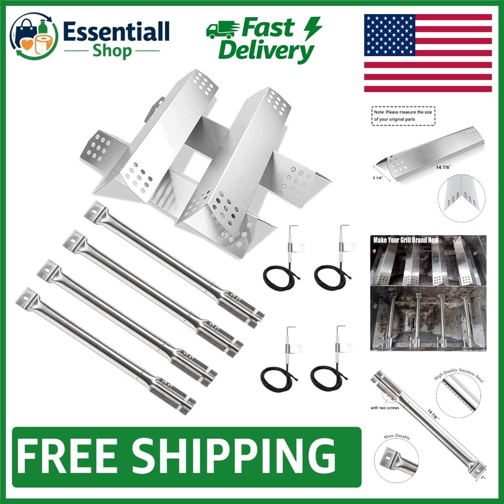 Upgrade Your Grill – Master Forge Replacement Kit with Stainless Steel Burners