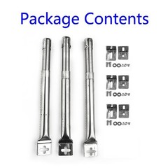 Adjustable Replacement Tube Burners For BBQ Grills Stainless Steel
