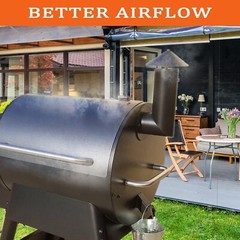 BBQ Pellets Grill Smoke Stack Replacement Kit For Pit Boss Traeger Camp Chef A