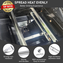 Grill Parts for Charbroil Performance 2-Burner 463630021 463655021 463655421 463