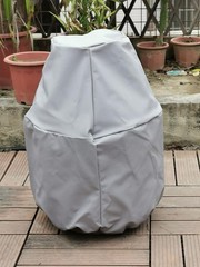 Propane Tank Cover Fits 20-Pound Steel Propane Cylinder – Grey