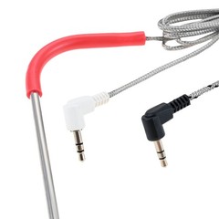 2Pcs Food-Grade Stainless Steel Meat Probe Kit Temperature Probes Replace Parts