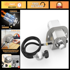 Gas Burner Attachment for Pizza Ovens – Propane Burner with Electronic Ignition,