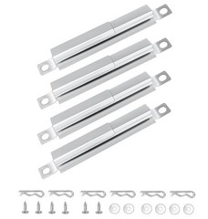 Hisencn 4-Pack 304 SS Universal Gas Grill Carryover Tubes Crossover