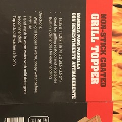 Range Master Non-stick Grill Topper 16 X 11” Heavy Duty NIP