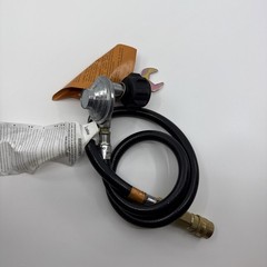LAITE LP GAS REGULATOR Model #JY0A3A 1PSIG 3 ft Hose Plus Quick Connect Adapter